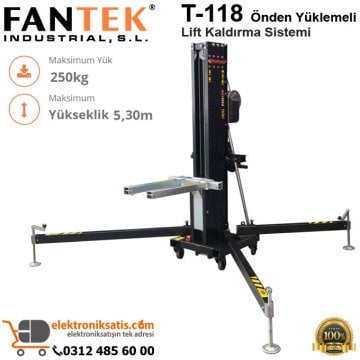 Fantek T-118 Önden Yüklemeli Lift Kaldırma Sistemi