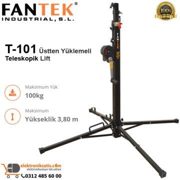 Fantek T-101 Üstten Yüklemeli Teleskopik Lift Kaldırma Sistemi