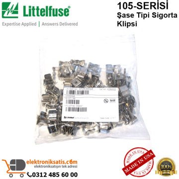 Littelfuse 105-Serisi Şase Tipi Sigorta Klipsi