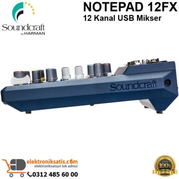 Soundcraft Notepad 12FX 12 Kanal USB Mikser