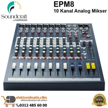 Soundcraft EPM8 10 Kanal Analog Mikser
