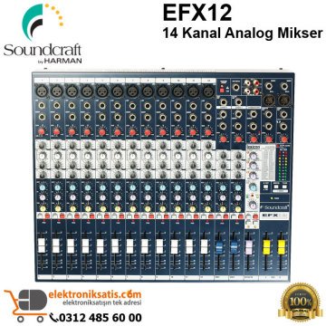 Soundcraft EFX12 14 Kanal Analog Mikser