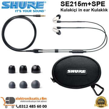Shure SE215M+SPE-E Kulakiçi in ear Kulaklık