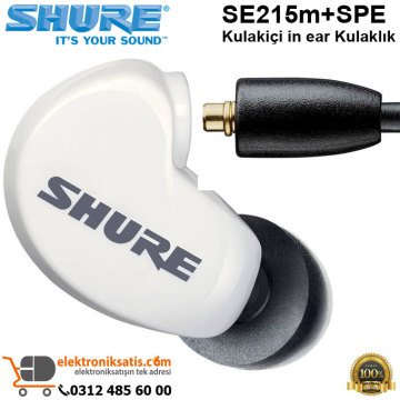 Shure SE215M+SPE-E Kulakiçi in ear Kulaklık