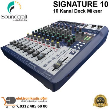Soundcraft SIGNATURE 10 10 Kanal Deck Mikser