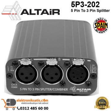 Altair 5P3-202 5 Pin To 3 Pin Splitter