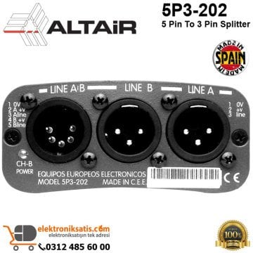 Altair 5P3-202 5 Pin To 3 Pin Splitter