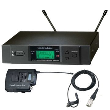 Audio Technica ATW-3110B/P1 Wireless Telsiz Yaka Mikrofonu