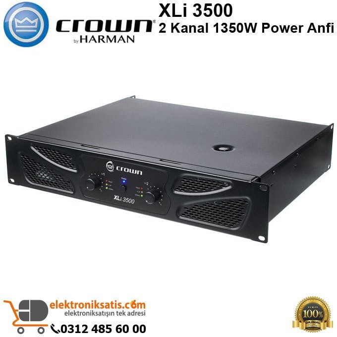 Crown XLi 3500 2 Kanal 1350W Power Anfi