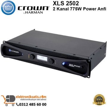 Crown XLS 2502 2 Kanal 775W Power Anfi