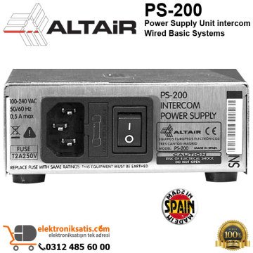 Altair PS-200 intercom Power Supply Unit