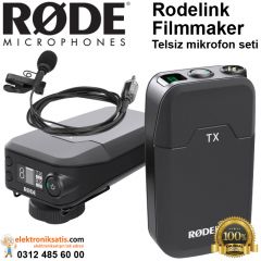 Rode Rodelink Filmmaker Telsiz Mikrofon Seti