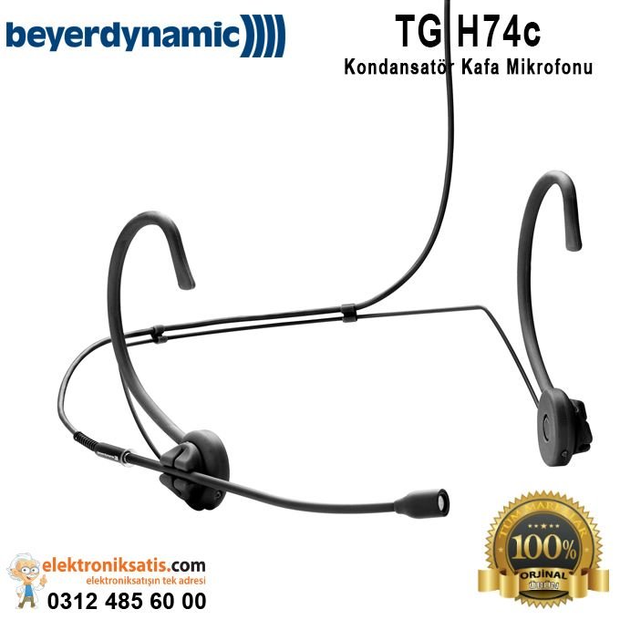 Beyerdynamic TG H74c (Opus) Kondansatör Kafa Mikrofonu Siyah