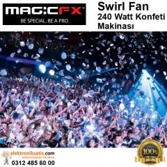 Magicfx Swirl Fan 240 Watt Konfeti Makinası