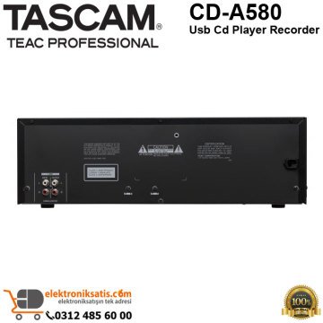Tascam CD-A580 Usb Cd Player Recorder