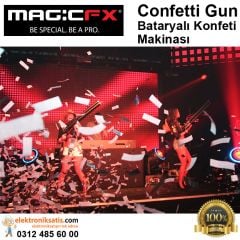 Magicfx Confetti Gun Bataryalı Konfeti Makinası