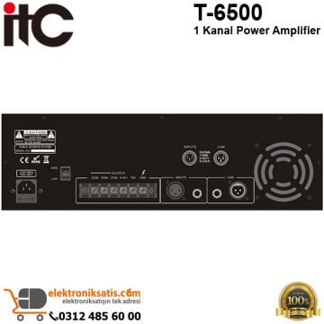ITC T-6500 1 Kanal 500W Power Amplifier