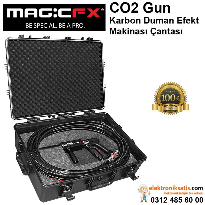 Magicfx CO2 Gun Karbon Duman Efekt Makinası Çantası