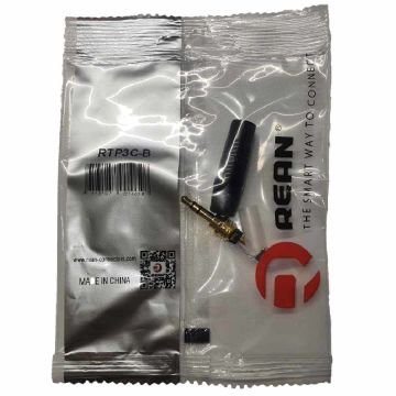 REAN RTP3C-B Stereo Mini Jack 3.5 mm