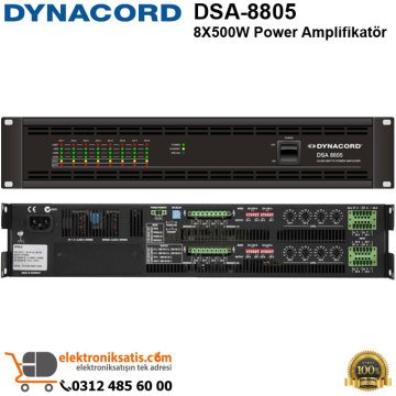 Dynacord DSA-8805 8X500W Power Amplifikatör