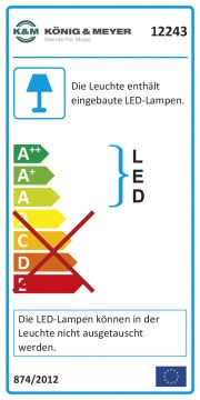 Könıg-Meyer Led Flex Light 12243-000-55 Nota Sehpası Led Işığı