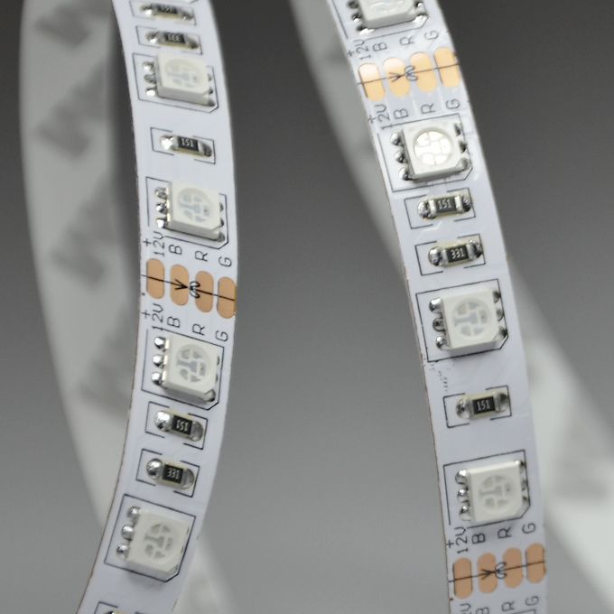 Huya Led HY-5050FX60NW-12 RGB Esnek Serit Led  1 mt