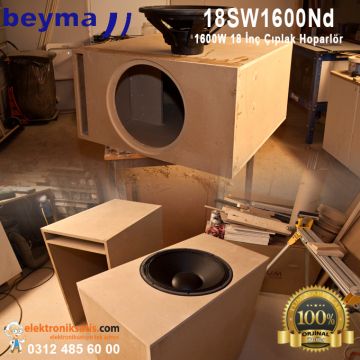 Beyma 18SW1600Nd 18 inç 45 cm Hoparlör