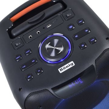 König KNG-1100 PartyBox 300W Portatif Aktif Kabin Hoparlör