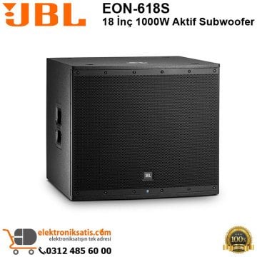JBL EON-618S 18 inç 1000W Aktif Subwoofer