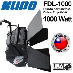 KUPO FDL-1000 Ribalta Asimmetrica Sahne Projektörü