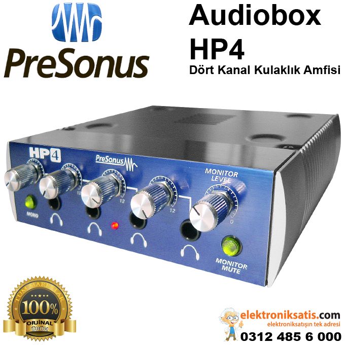 PRESONUS HP4 Dört Kanal Kulaklık Amfisi