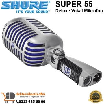 Shure Super 55 Deluxe Vokal Mikrofon