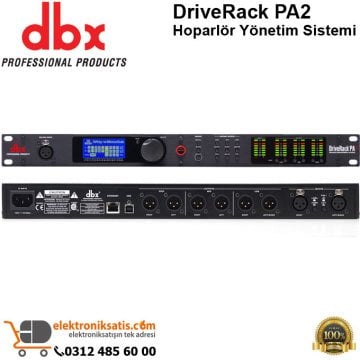 dbx DriveRack PA2 Hoparlör Yönetim Sistemi
