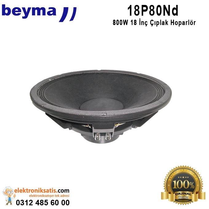 Beyma 18P80Nd 18 inç 45 cm Hoparlör