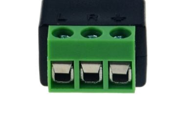 Start 3,5 mm Klemesli Stereo jak Erkek