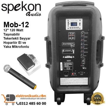 Spekon Mob-12 Seyyar Hoparlör