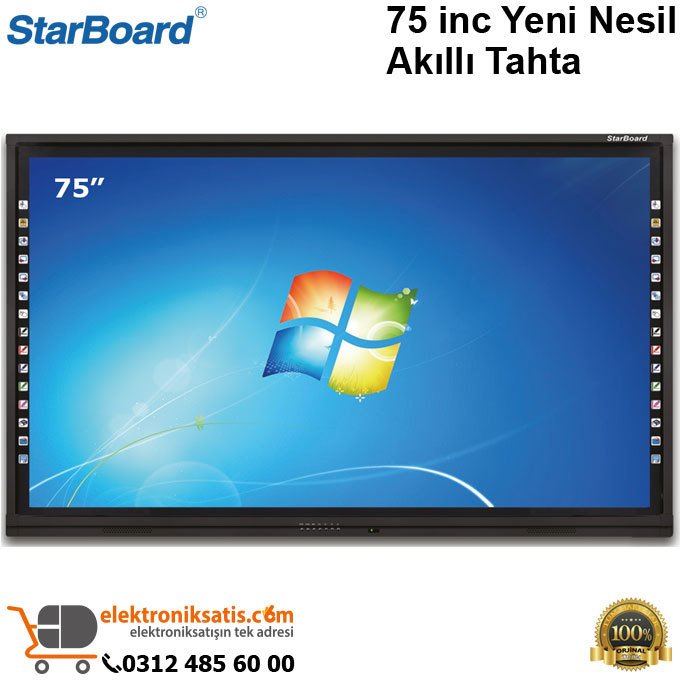StarBoard 75 inc Yeni Nesil Akıllı Tahta