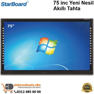 StarBoard 75 inc Yeni Nesil Akıllı Tahta