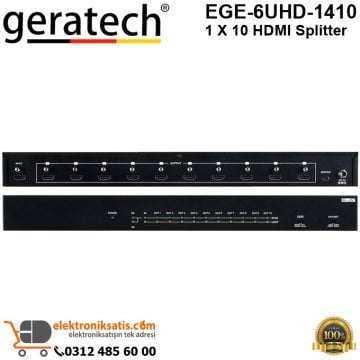 Geratech EGE-6UHD-1410 1x10 HDMI Splitter