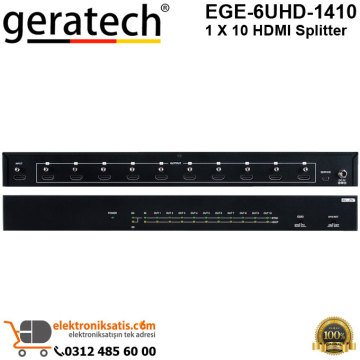Geratech EGE-6UHD-1410 1x10 HDMI Splitter