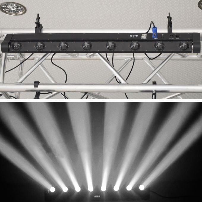 WSLightings WSL8X10 Bar Moving Head White