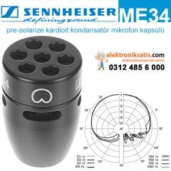 Sennheiser ME34 Kondansatör Mikrofon Kapsülü