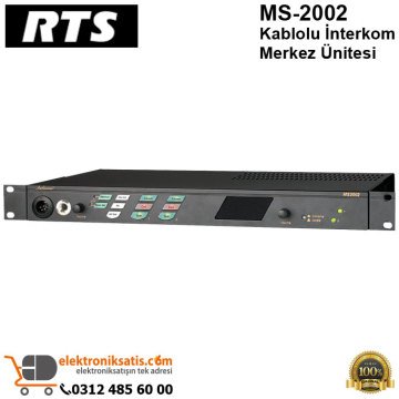 RTS MS-2002 Kablolu İnterkom Merkez Ünitesi