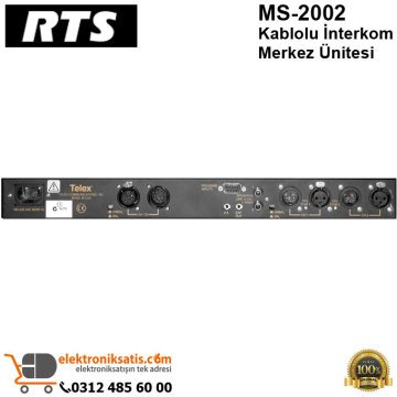 RTS MS-2002 Kablolu İnterkom Merkez Ünitesi