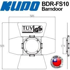 KUPO BDR-FS10 Barndoor