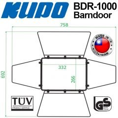 KUPO BDR-1000 Barndoor