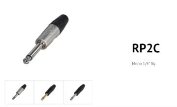 REAN RP2C Mono 1/4''fiş Civi Jak 6.3