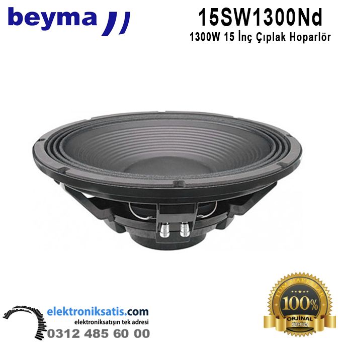 Beyma 15SW1300Nd 15 inç 38 cm Hoparlör