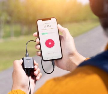 RØDE AI-Micro çift kanallı mikrofon ses giriş ünitesi