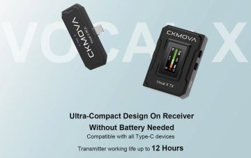 CKMOVA Vocal X V4 İki Mikrofonlu Set